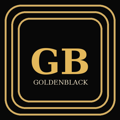 GoldenBlack logo